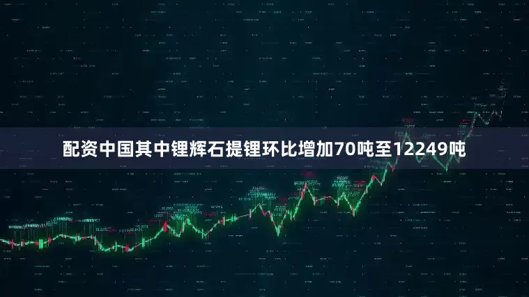 配资中国其中锂辉石提锂环比增加70吨至12249吨